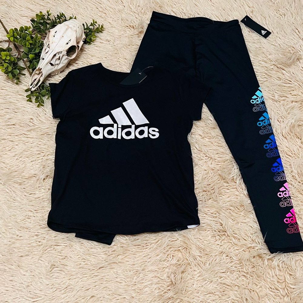[adidas] Girl's Athletic Set